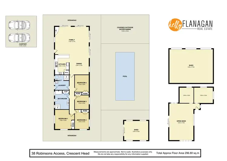 Floorplan of Homely rural property listing, 38 Robinsons Access, Via Beranghi Road, Crescent Head NSW 2440