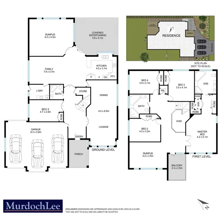 Floorplan of Homely house listing, 43 St Pauls Avenue, Castle Hill NSW 2154
