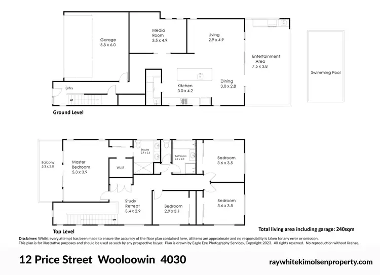 Floorplan of Homely house listing, 12 Price Street, Wooloowin QLD 4030