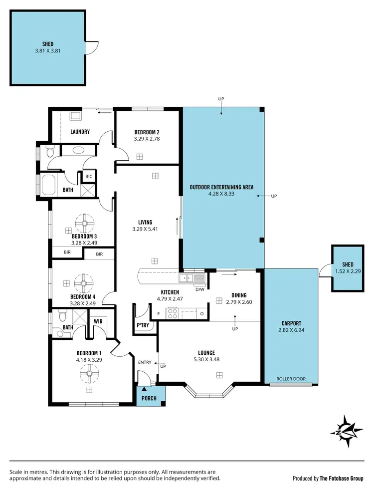 Floorplan of Homely house listing, 28 Concord Drive, Old Reynella SA 5161
