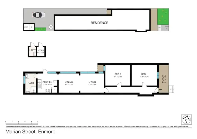 Floorplan of Homely house listing, 71 Marian Street, Enmore NSW 2042