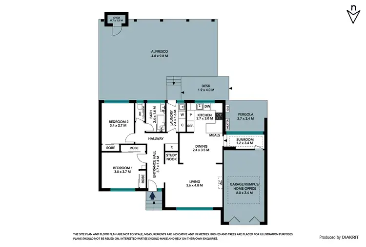 Floorplan of Homely unit listing, 3/12 Merino Street, Reservoir VIC 3073