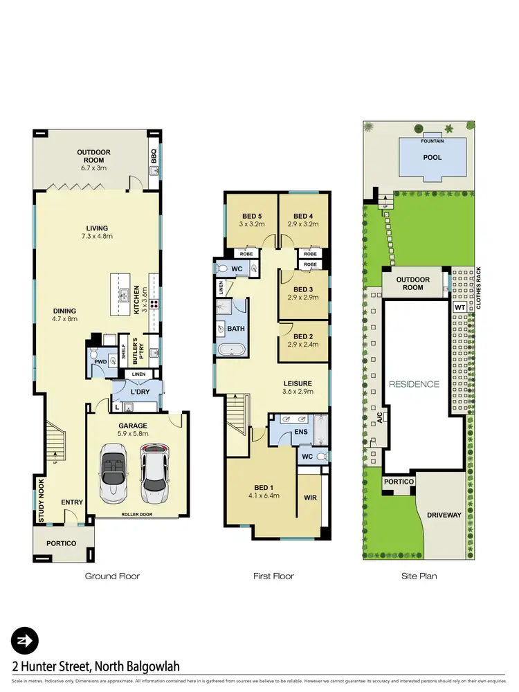 Floorplan of Homely house listing, 2 Hunter Street, North Balgowlah NSW 2093