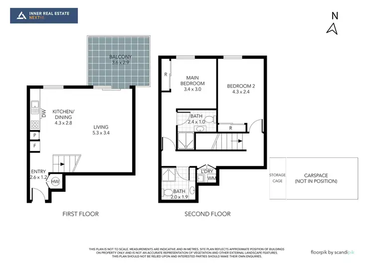 Floorplan of Homely apartment listing, 803/95 Berkeley Street, Melbourne VIC 3000