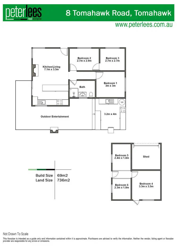 Floorplan of Homely house listing, 8 Tomahawk Drive, Tomahawk TAS 7262