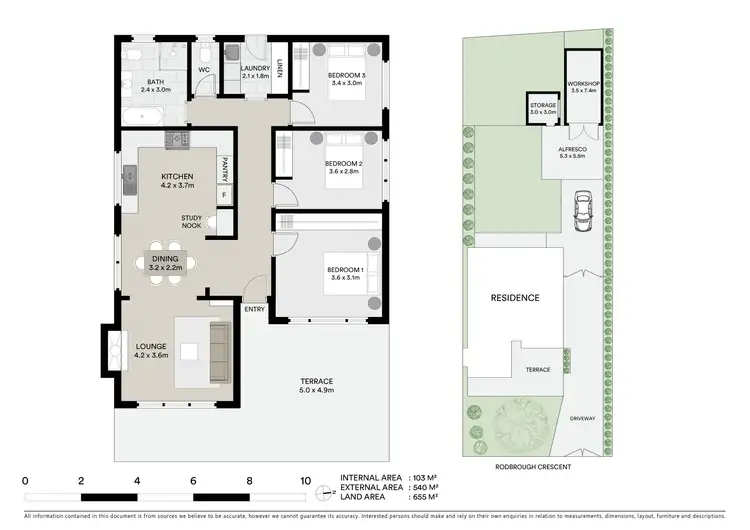 Floorplan of Homely house listing, 13 Rodbrough Crescent, Corio VIC 3214