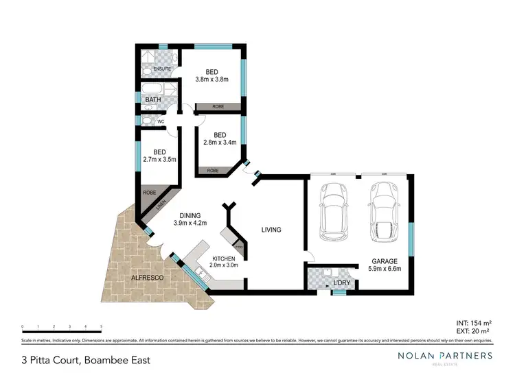 Floorplan of Homely house listing, 3 Pitta Court, Boambee East NSW 2452