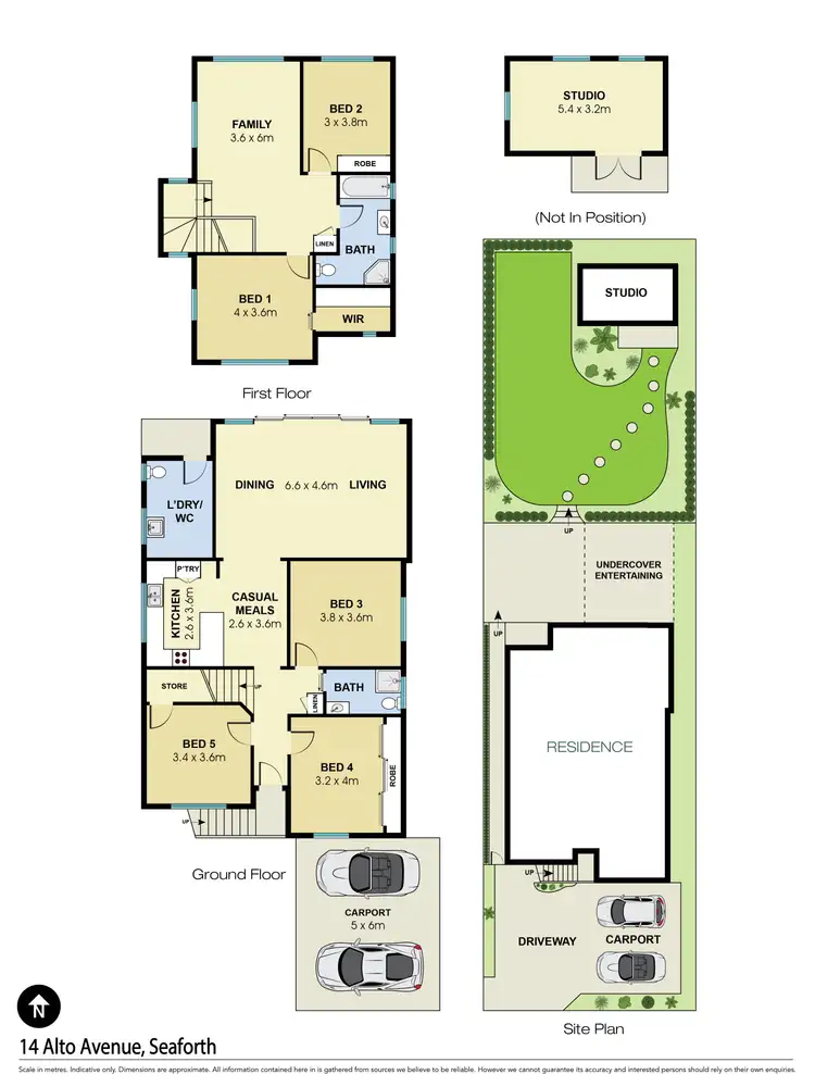 Floorplan of Homely house listing, 14 Alto Avenue, Seaforth NSW 2092