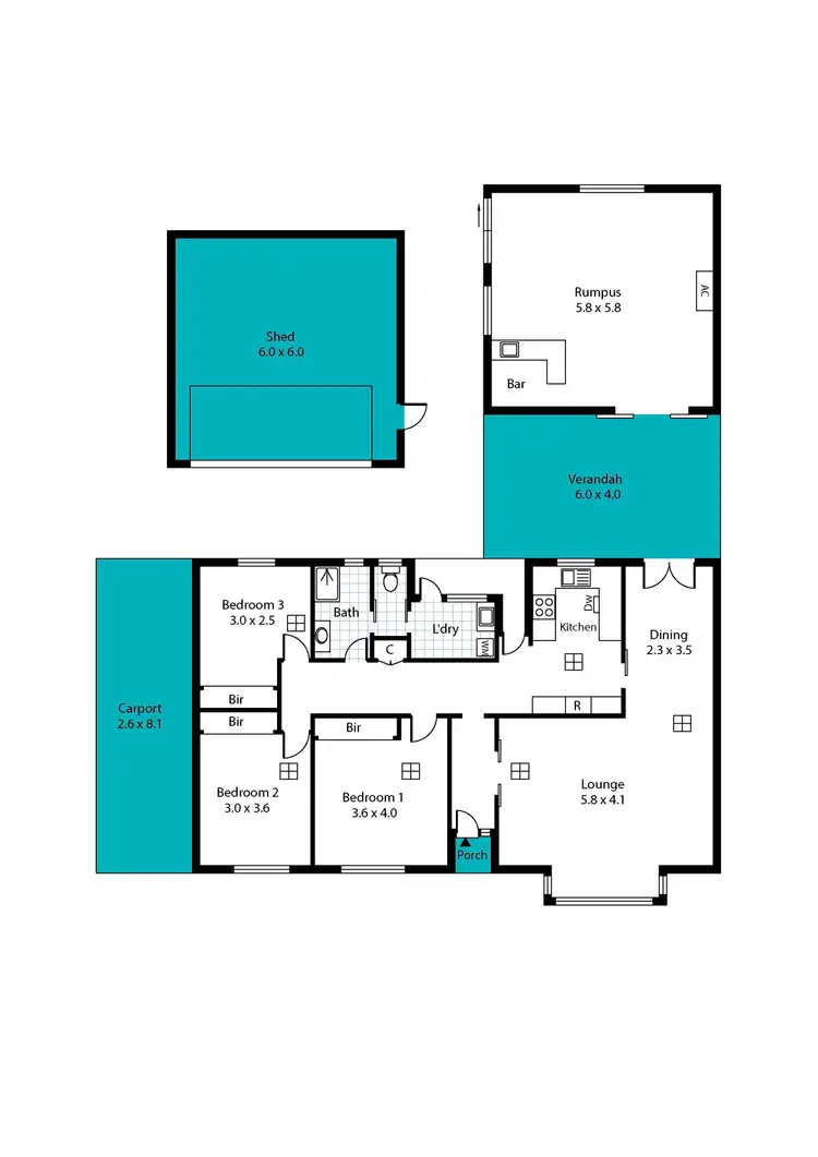 Floorplan of Homely house listing, 21 Stradbroke Avenue, Plympton Park SA 5038