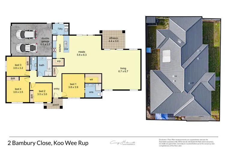 Floorplan of Homely house listing, 2 Bambury Close, Koo Wee Rup VIC 3981