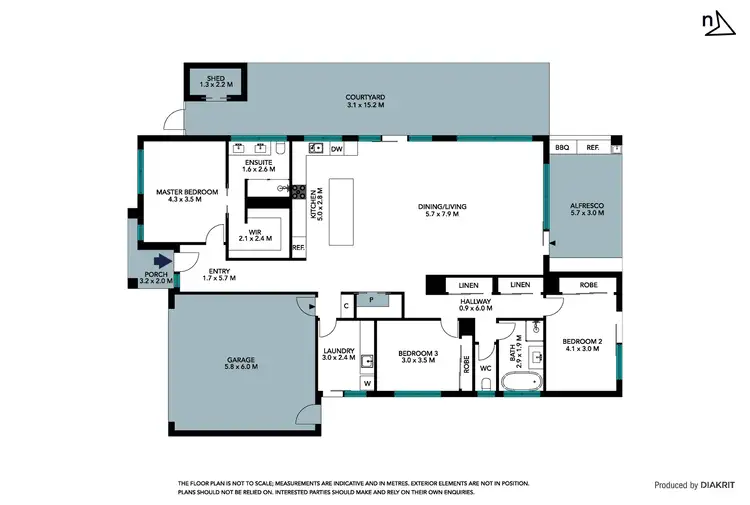 Floorplan of Homely house listing, 3 Brass Loop, Wollert VIC 3750