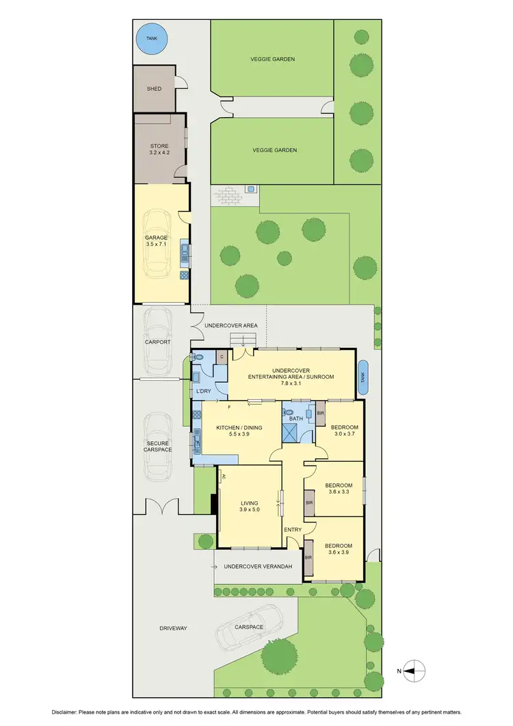 Floorplan of Homely house listing, 8 Eucra Street, Hadfield VIC 3046