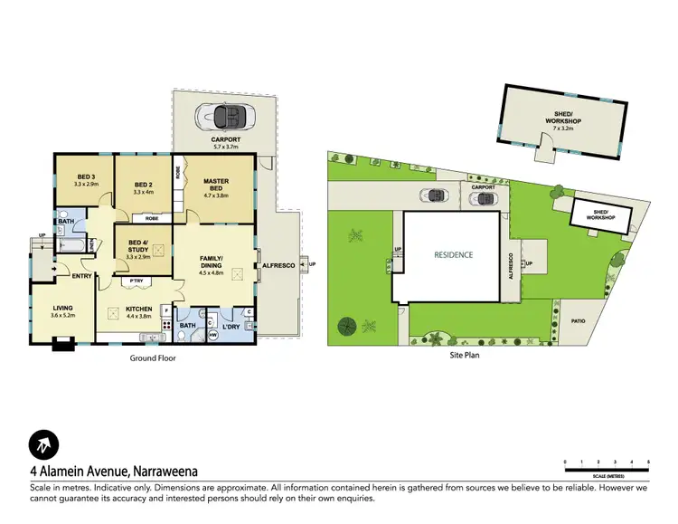 Floorplan of Homely house listing, 4 Alamein Avenue, Narraweena NSW 2099