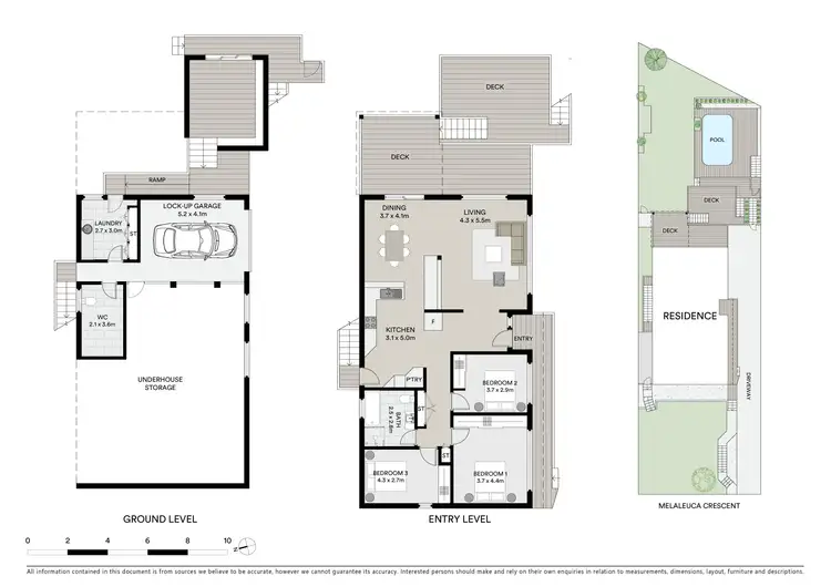 Floorplan of Homely house listing, 64 Melaleuca Crescent, Tascott NSW 2250