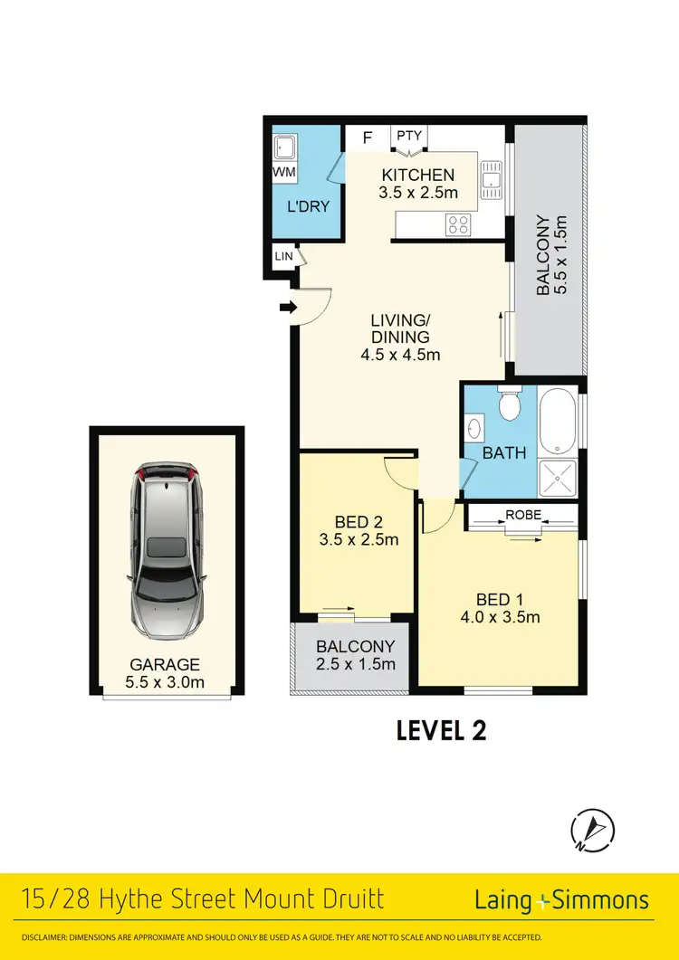 Floorplan of Homely unit listing, 15/28 Hythe Street, Mount Druitt NSW 2770