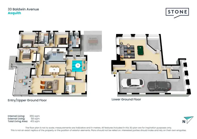Floorplan of Homely house listing, 33 Baldwin Avenue, Asquith NSW 2077