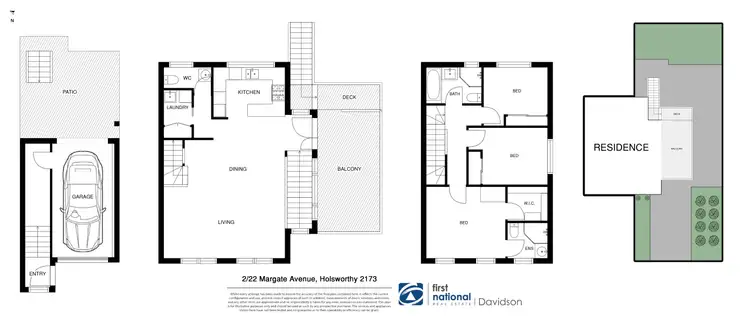Floorplan of Homely house listing, 2/22 Margate Avenue, Holsworthy NSW 2173