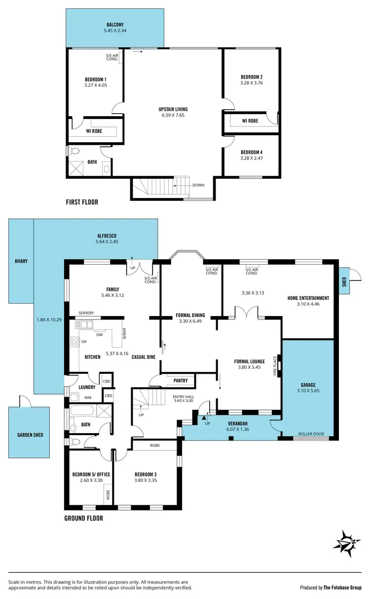 Floorplan of Homely house listing, 8 Fairlie Drive, Flagstaff Hill SA 5159