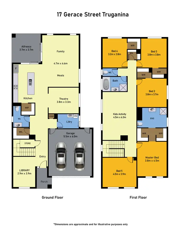 Floorplan of Homely house listing, 17 Gerace Street, Truganina VIC 3029