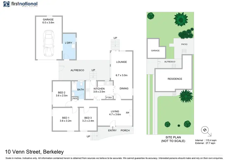 Floorplan of Homely house listing, 10 Venn Street, Berkeley NSW 2506
