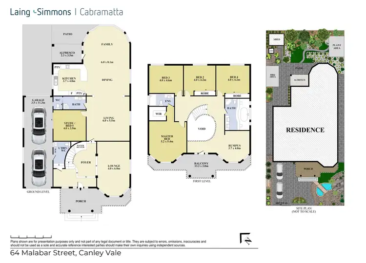 Floorplan of Homely house listing, 64 Malabar Street, Fairfield NSW 2165