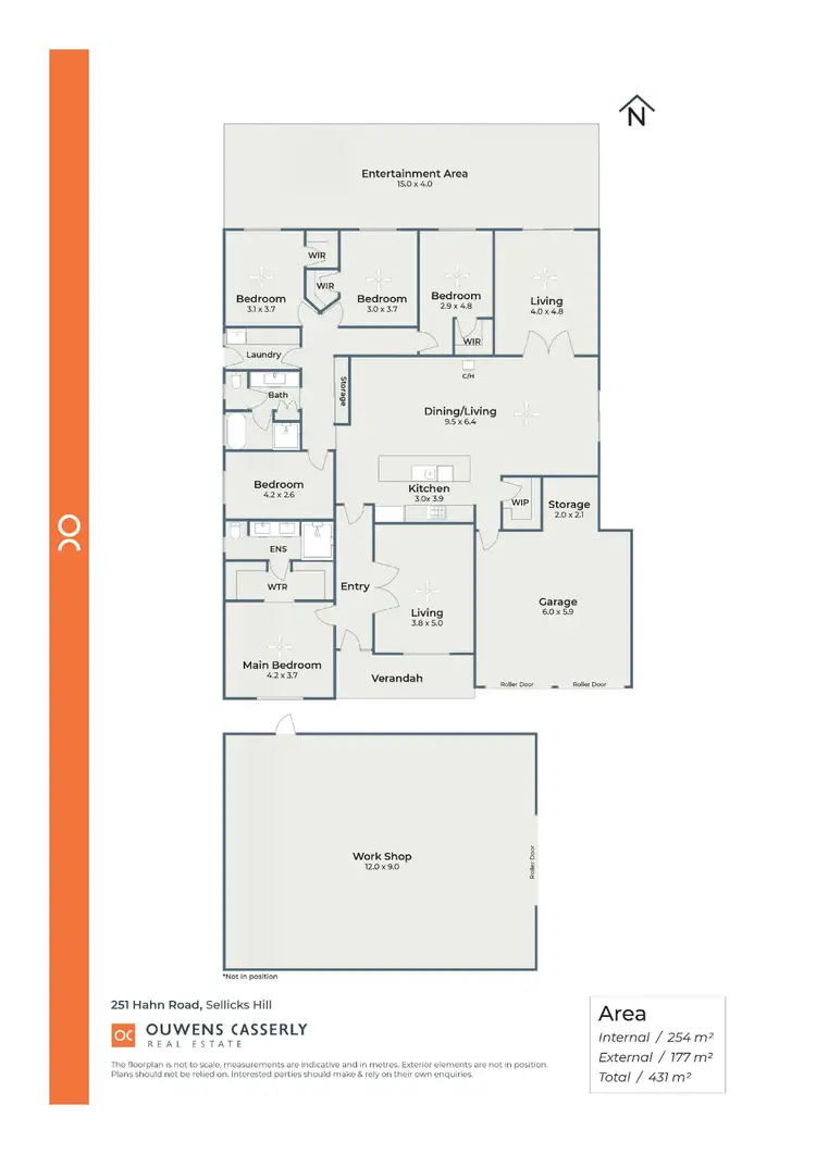 Floorplan of Homely rural property listing, 251 Hahn Road, Sellicks Hill SA 5174