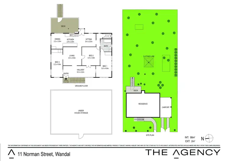 Floorplan of Homely house listing, 11 Norman Street, Wandal QLD 4700