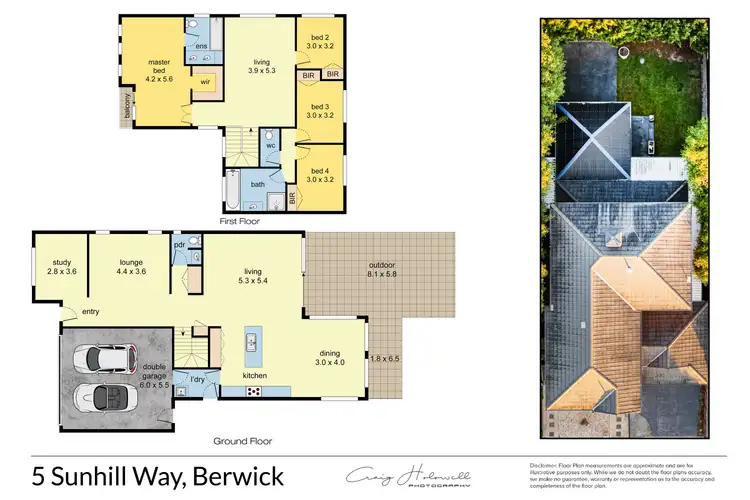 Floorplan of Homely house listing, 5 Sunhill Way, Berwick VIC 3806