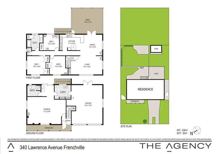 Floorplan of Homely house listing, 340 Lawrence Avenue, Frenchville QLD 4701