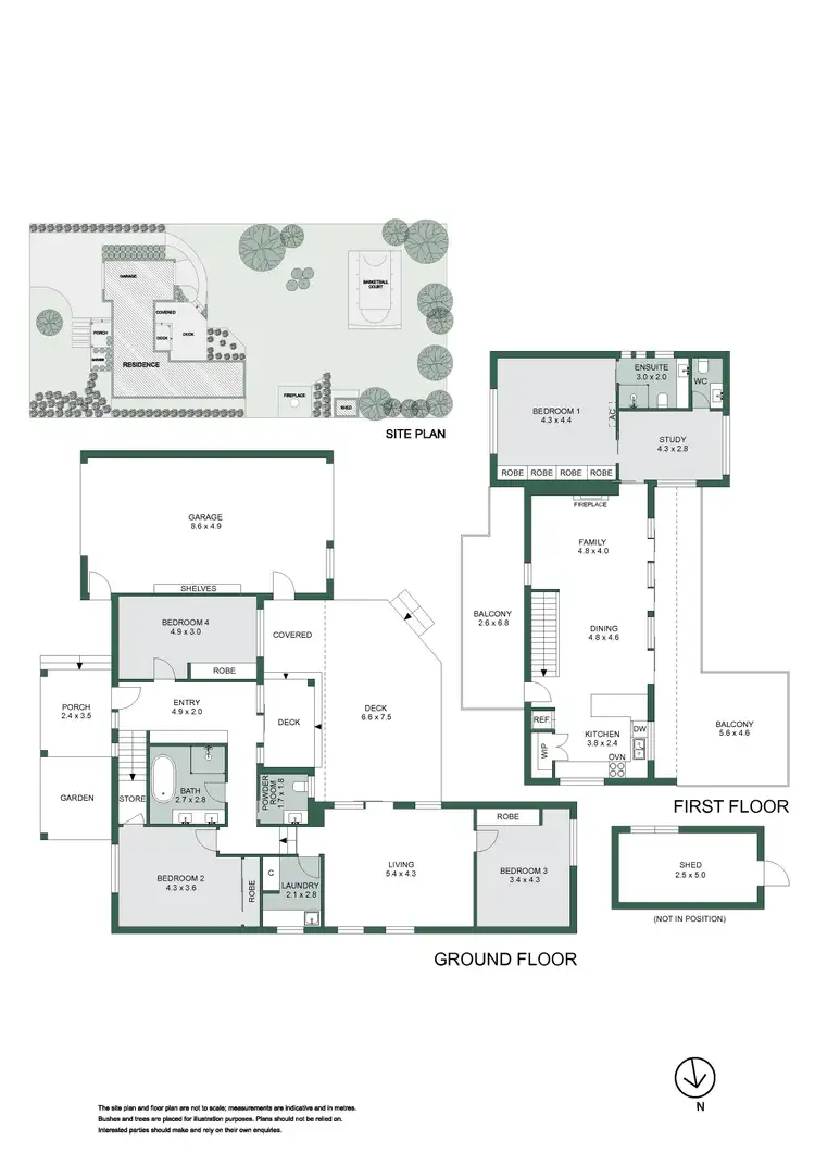 Floorplan of Homely house listing, 24 Riley Street, Mccrae VIC 3938