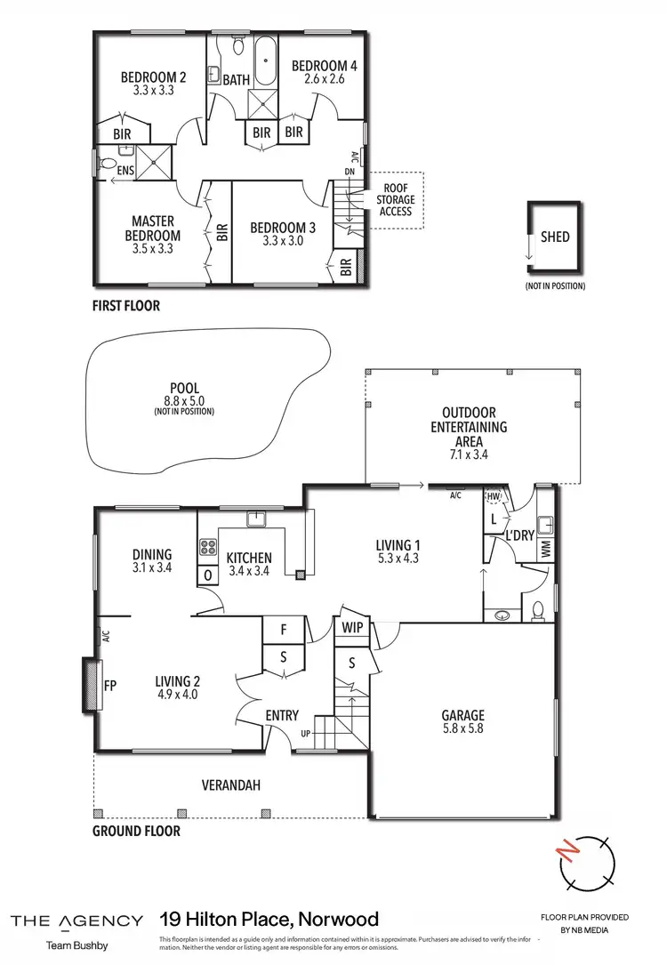 Floorplan of Homely house listing, 19 Hilton Place, Norwood TAS 7250