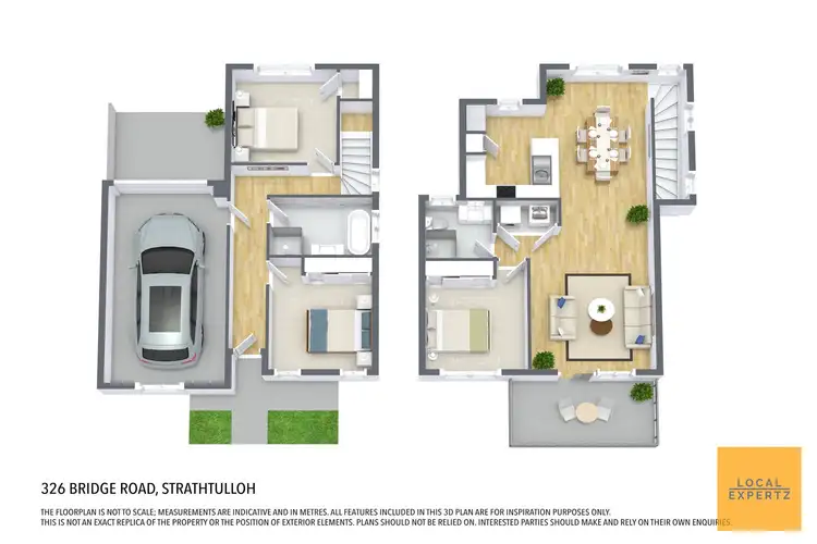 Floorplan of Homely house listing, 326 Bridge Road, Strathtulloh VIC 3338