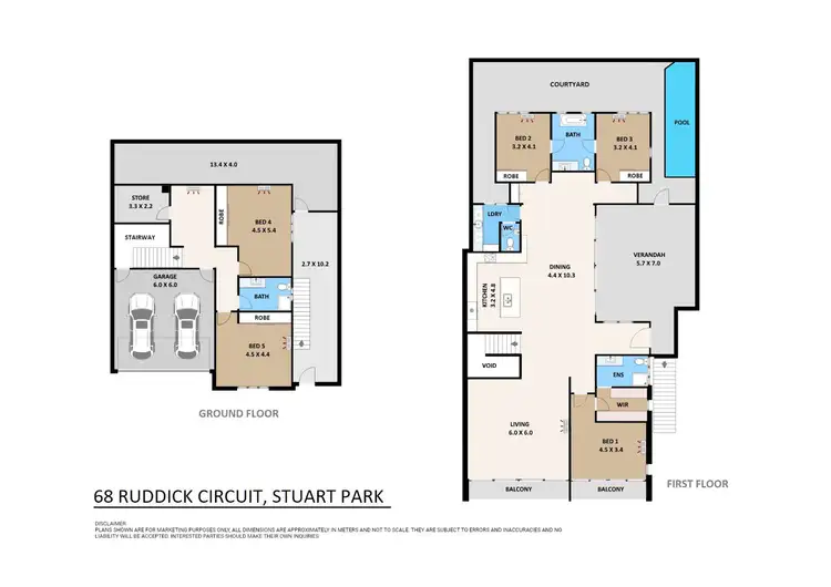 Floorplan of Homely house listing, 68 Ruddick Circuit, Stuart Park NT 820