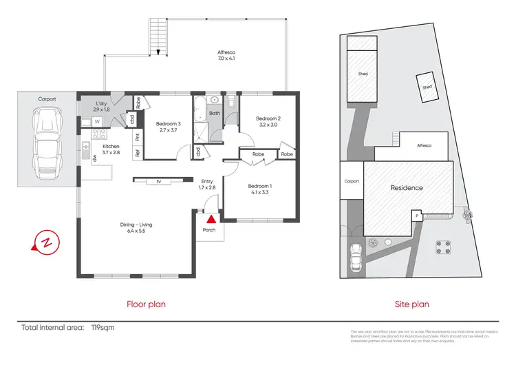 Floorplan of Homely house listing, 14 Montrose Street, Warragul VIC 3820