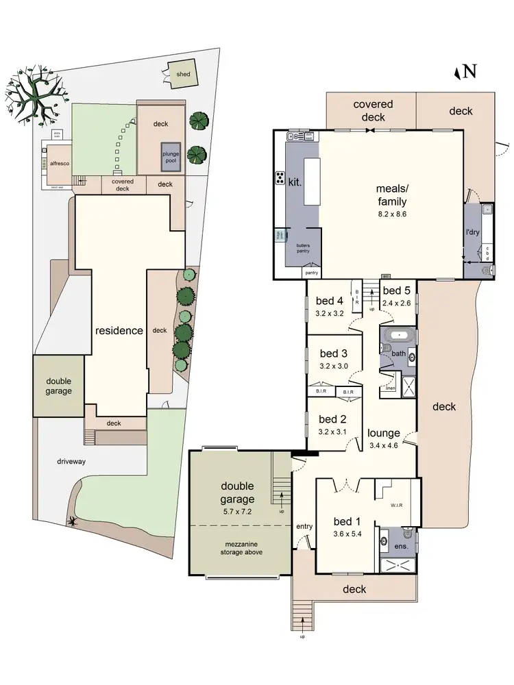 Floorplan of Homely house listing, 79 Lauriston Drive, Coldstream VIC 3770
