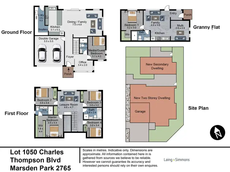 Floorplan of Homely house listing, 46 Charles Tompson Boulevard, Marsden Park NSW 2765