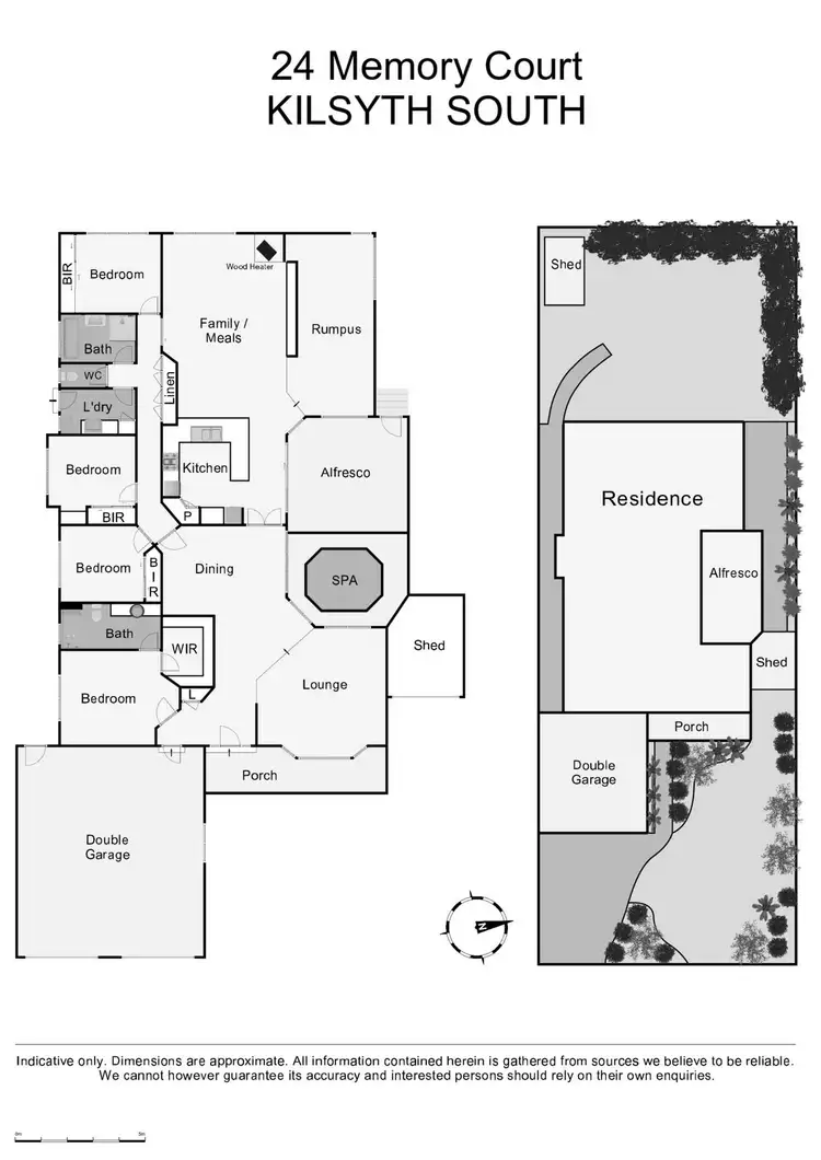 Floorplan of Homely house listing, 24 Memory Court, Kilsyth South VIC 3137