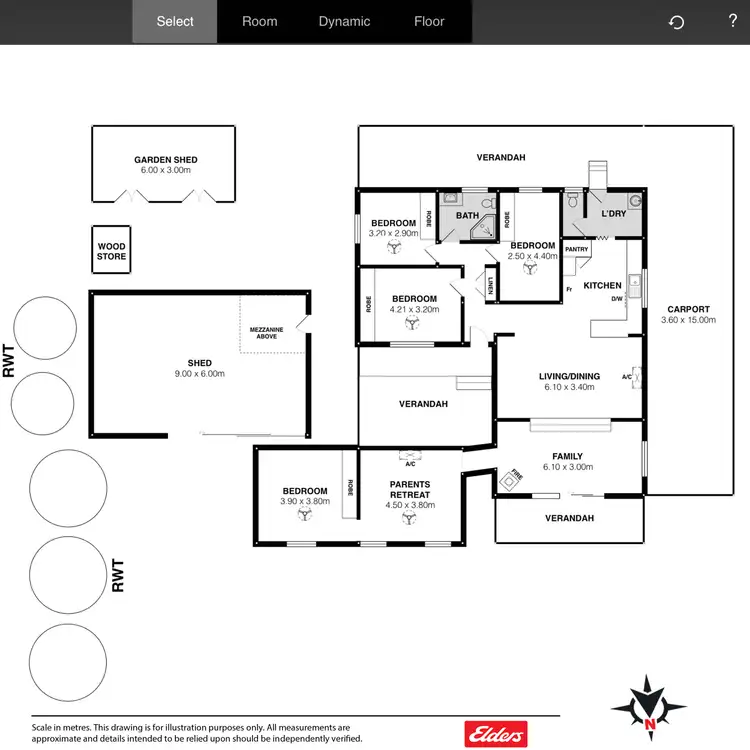Floorplan of Homely house listing, 1 Sidney Parade, Hindmarsh Island SA 5214