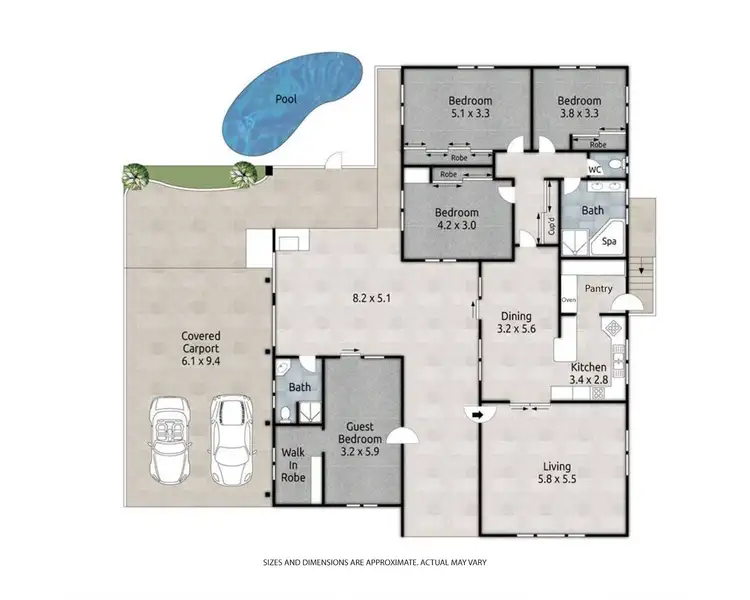 Floorplan of Homely house listing, 7 Anderson Street, Trinity Beach QLD 4879