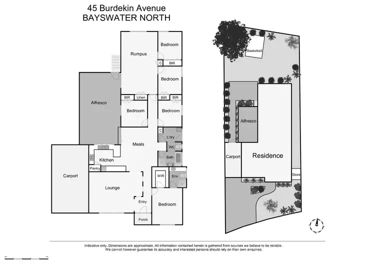 Floorplan of Homely house listing, 45 Burdekin Avenue, Bayswater North VIC 3153