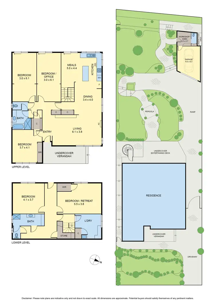 Floorplan of Homely house listing, 35 Clydebank Road, Essendon West VIC 3040