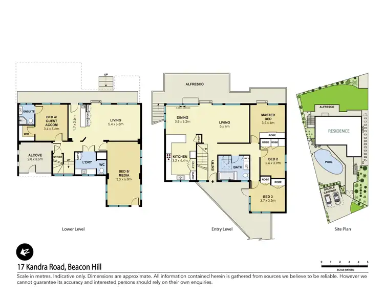 Floorplan of Homely house listing, 17 Kandra Road, Beacon Hill NSW 2100