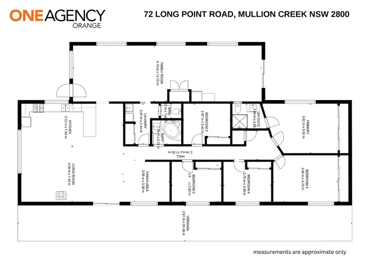 Floorplan of Homely house listing, 72 Long Point Road, Mullion Creek NSW 2800
