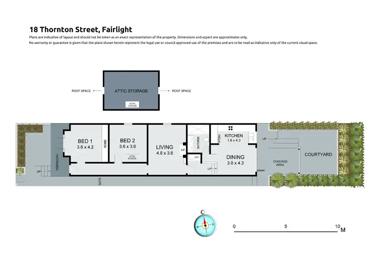 Floorplan of Homely house listing, 18 Thornton Street, Fairlight NSW 2094