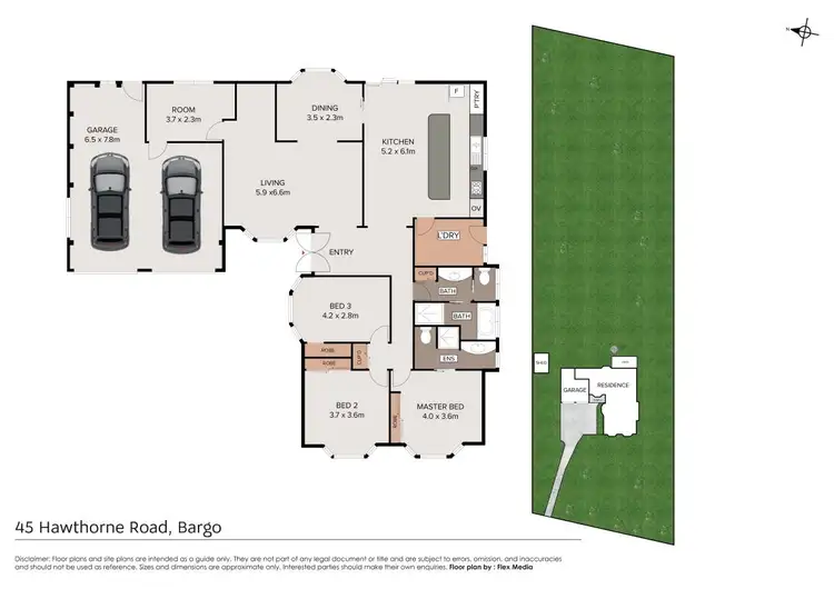 Floorplan of Homely house listing, 45 Hawthorne Road, Bargo NSW 2574