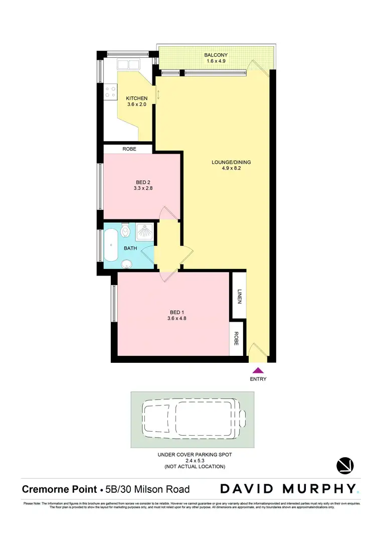 Floorplan of Homely apartment listing, 5B/30 Milson Road, Cremorne Point NSW 2090
