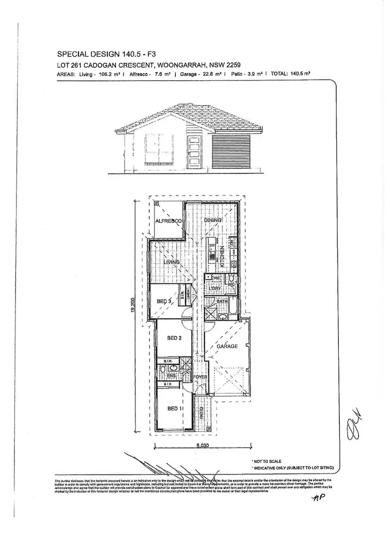 Floorplan of Homely house listing, 34 Cadogan Crescent, Woongarrah NSW 2259