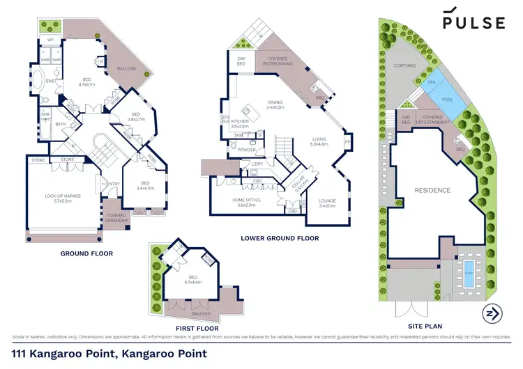 Floorplan of Homely house listing, 111 Kangaroo Point Road, Kangaroo Point NSW 2224