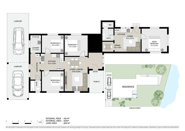 Floorplan of Homely house listing, 1 Cross Street, Toukley NSW 2263