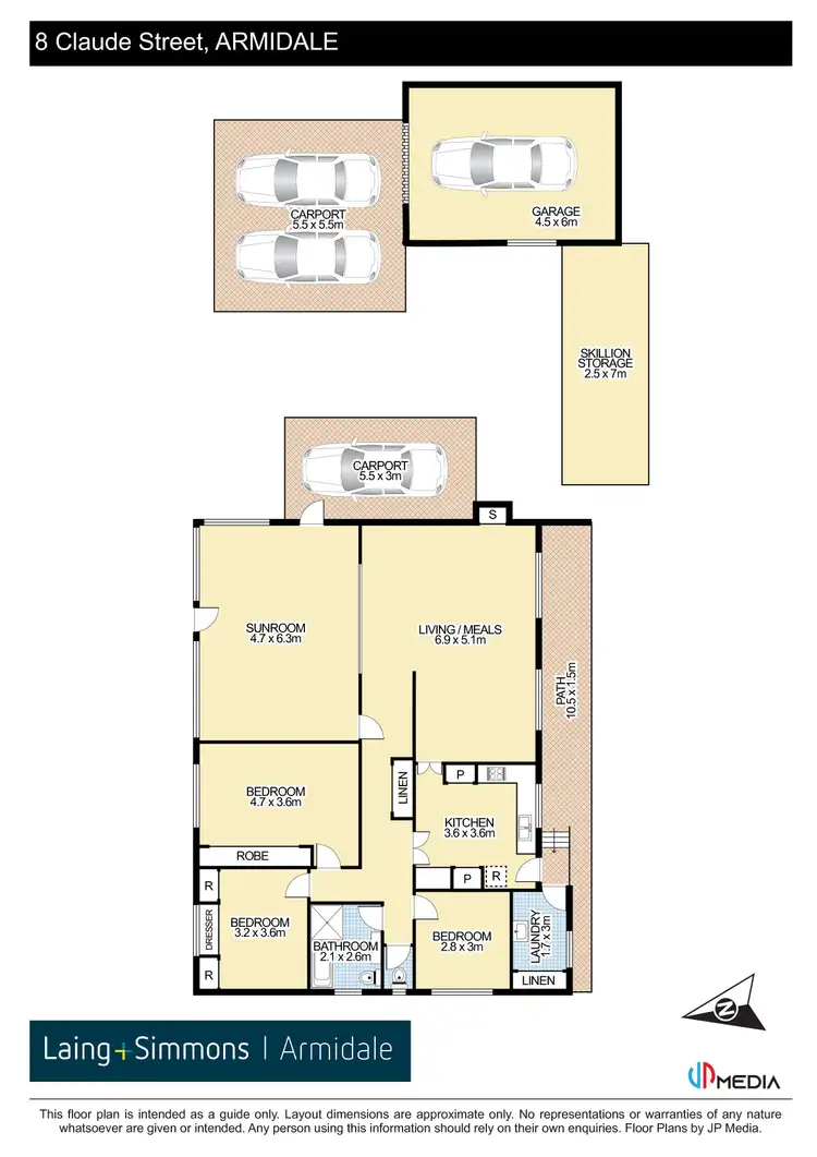 Floorplan of Homely house listing, 8 Claude Street, Armidale NSW 2350